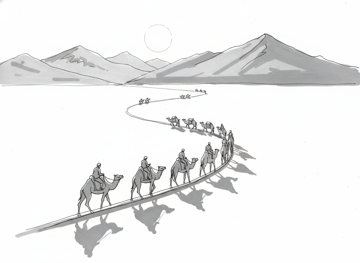 Listen to part of a lecture about the Silk Road
