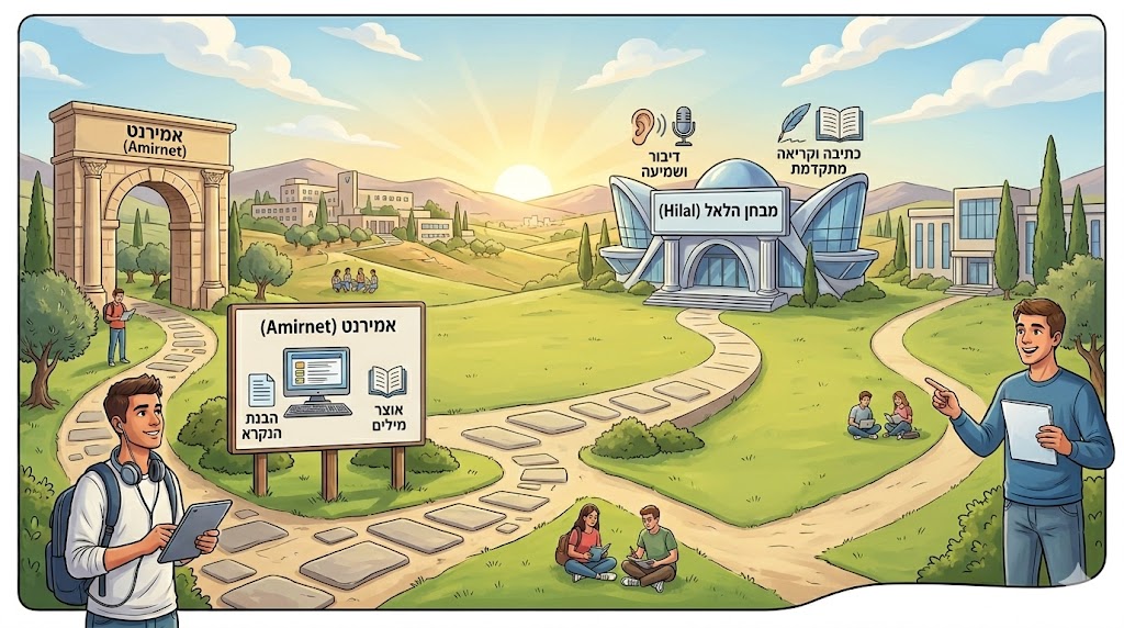 ממבחן אמירנט למבחן הלאל: שינויי רפורמת האנגלית באקדמיה